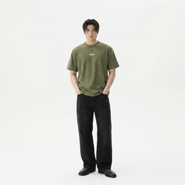 Voyd Raw Heart Code Olive T-shirt