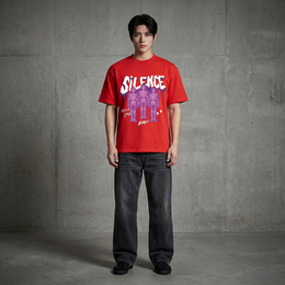 Voyd Cracked Identity Red T-shirt