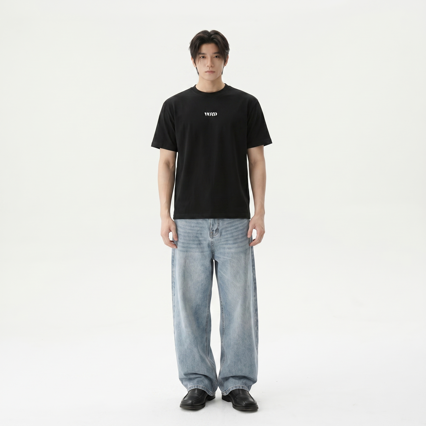 Voyd Bar Code Black t-shirt