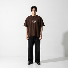 Voyd Dead But Vibing Brown t-shirt