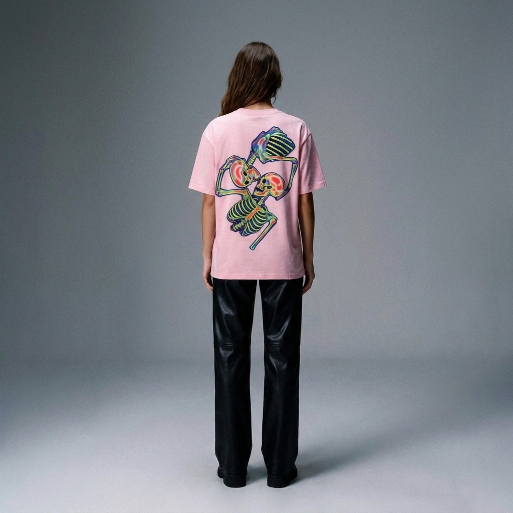 LOVE ME TILL I FADE VOYD PINK T-SHIRT