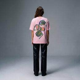 LOVE ME TILL I FADE VOYD PINK T-SHIRT