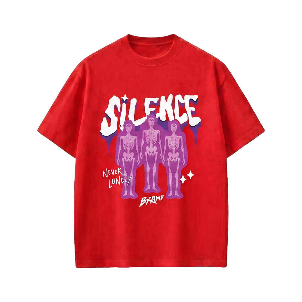 Voyd Cracked Identity Red T-shirt