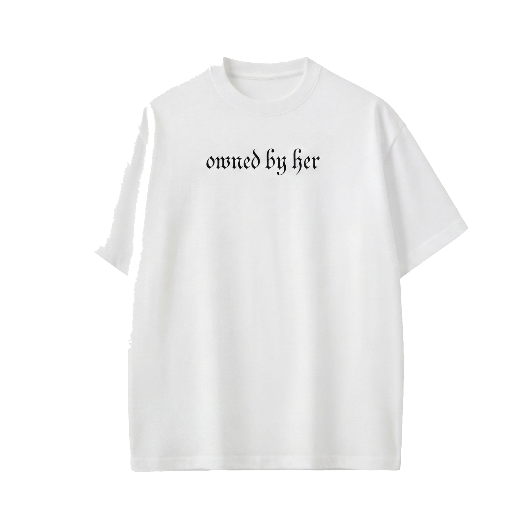 OWNED BY HER VOYD WHITE T-SHIRT