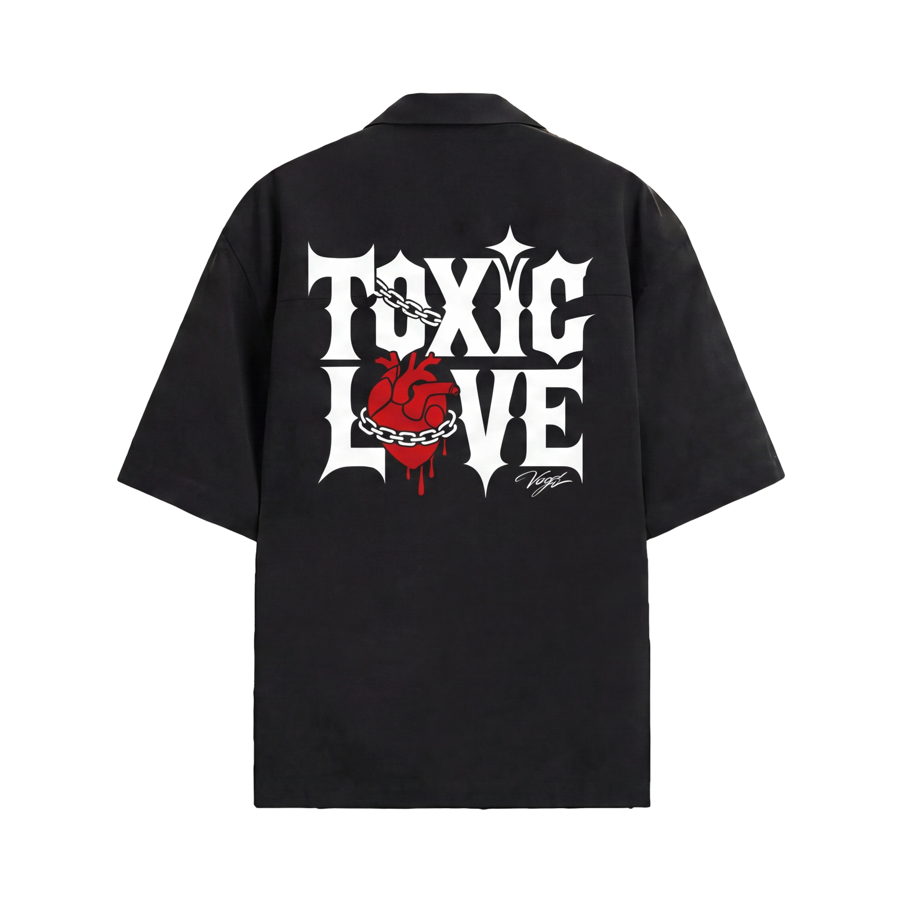 Void Static Dreams Black Bowling Shirt