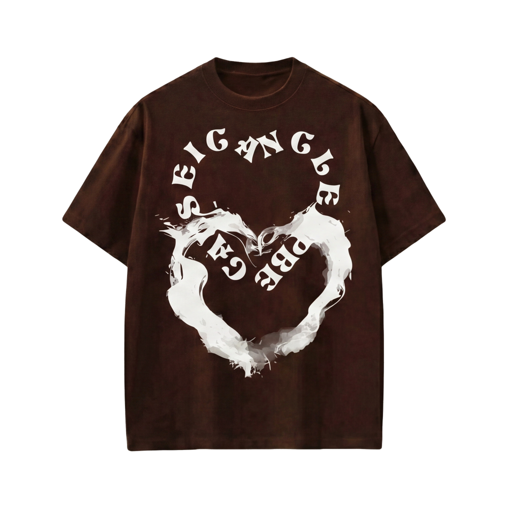 Voyd Subtle Signal Brown T-shirt