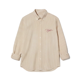 Voyd it's a Beautiful Day Beige Stripe Shirt