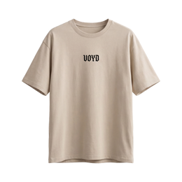 Voyd Silk of Sin Beige T-shirt