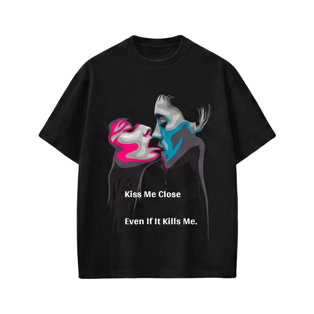 Voyd Deadly Romance Black T-shirt