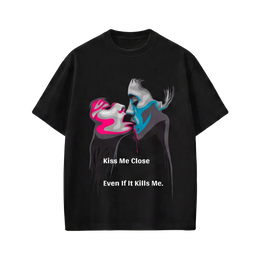 Voyd Deadly Romance Black T-shirt
