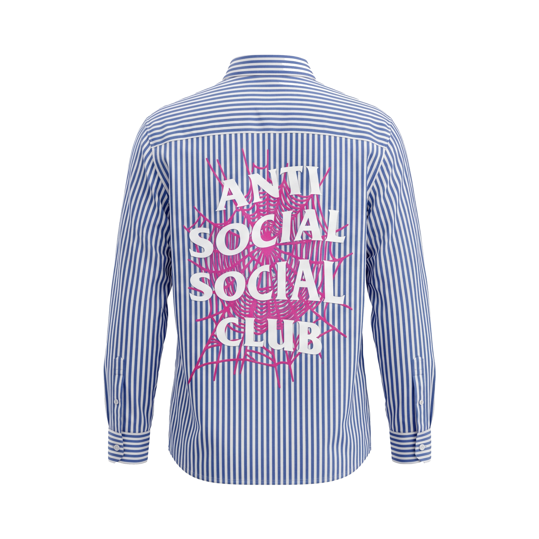 Voyd Anti Social Blue Stripe Shirt