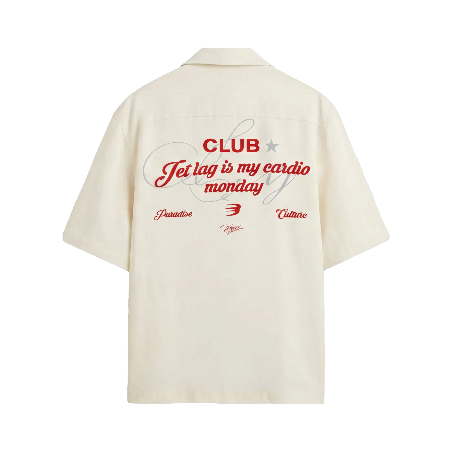 Void Voidwear White Bowling Shirt