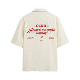 Void Voidwear White Bowling Shirt