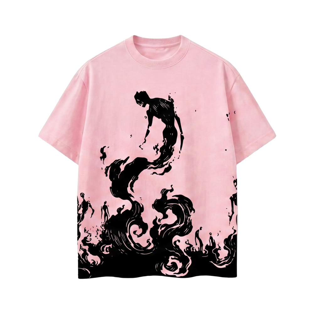 Voyd Nightmare Realm Pink T-shirt
