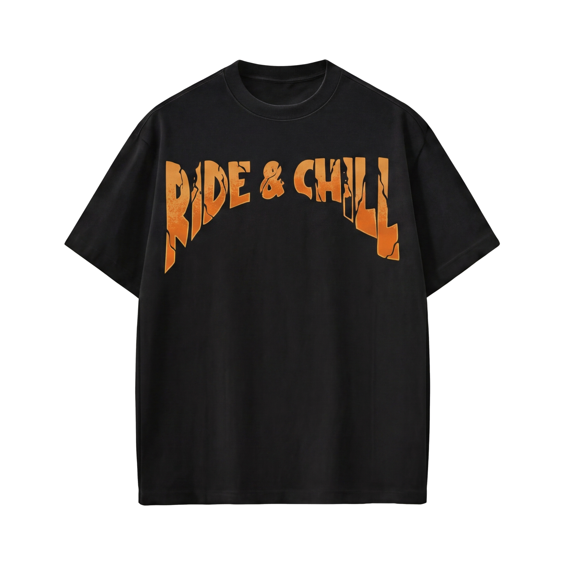 Voyd Ride and Chill Black T-shirt