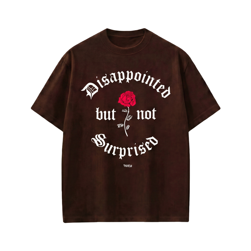 Voyd Still Not Hearless Brown T-shirt