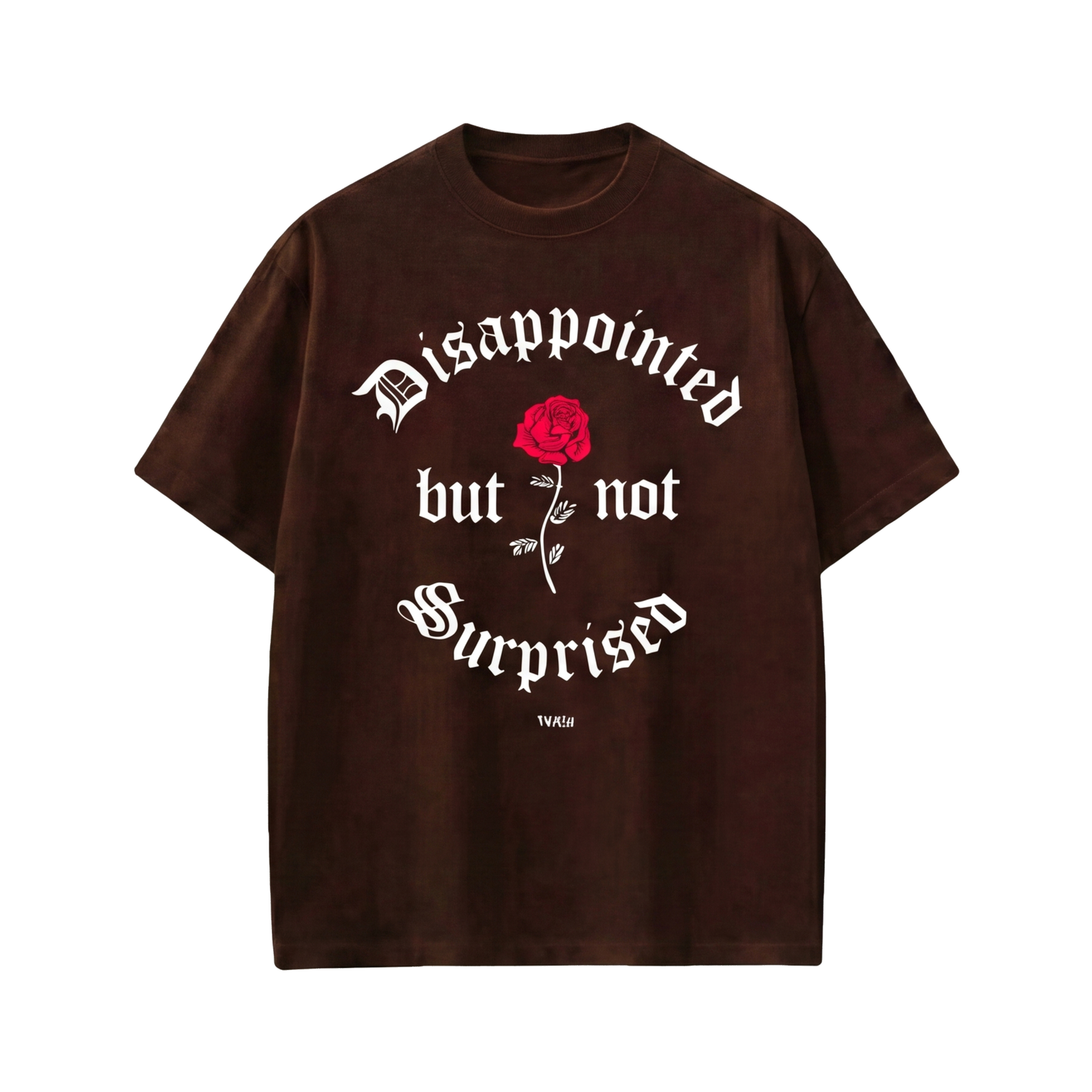 Voyd Still Not Hearless Brown T-shirt