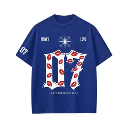 Voyd Lovers in Noir Blue T-shirt