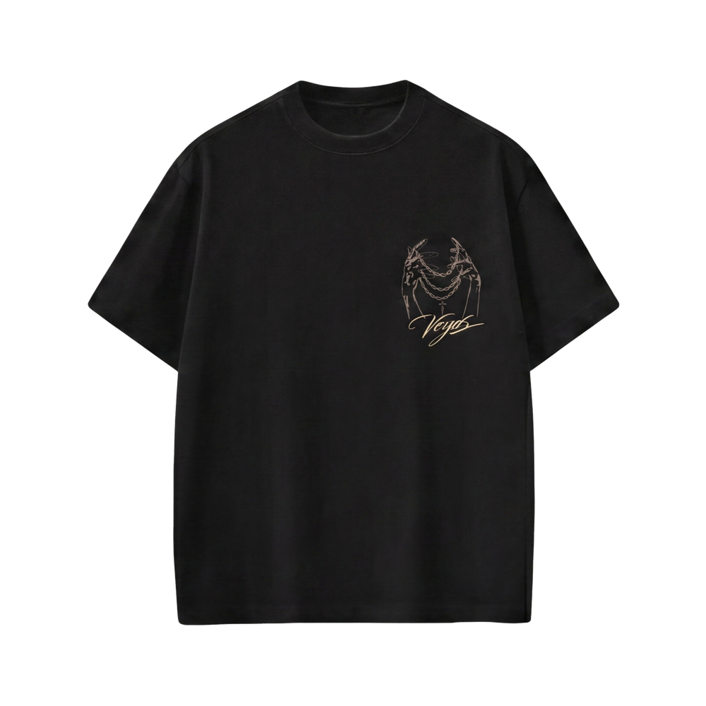 Voyd Heart in Chains Black T-shirt