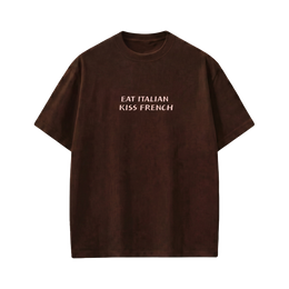 Voyd Midnight Affection Brown T-shirt