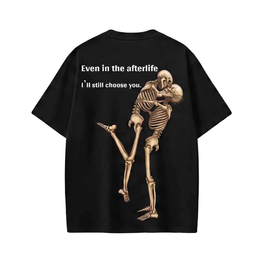 Voyd Bone to Be Yours Black T-shirt
