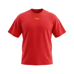 TOUCH ME BEYOUND VOYD RED T-SHIRT