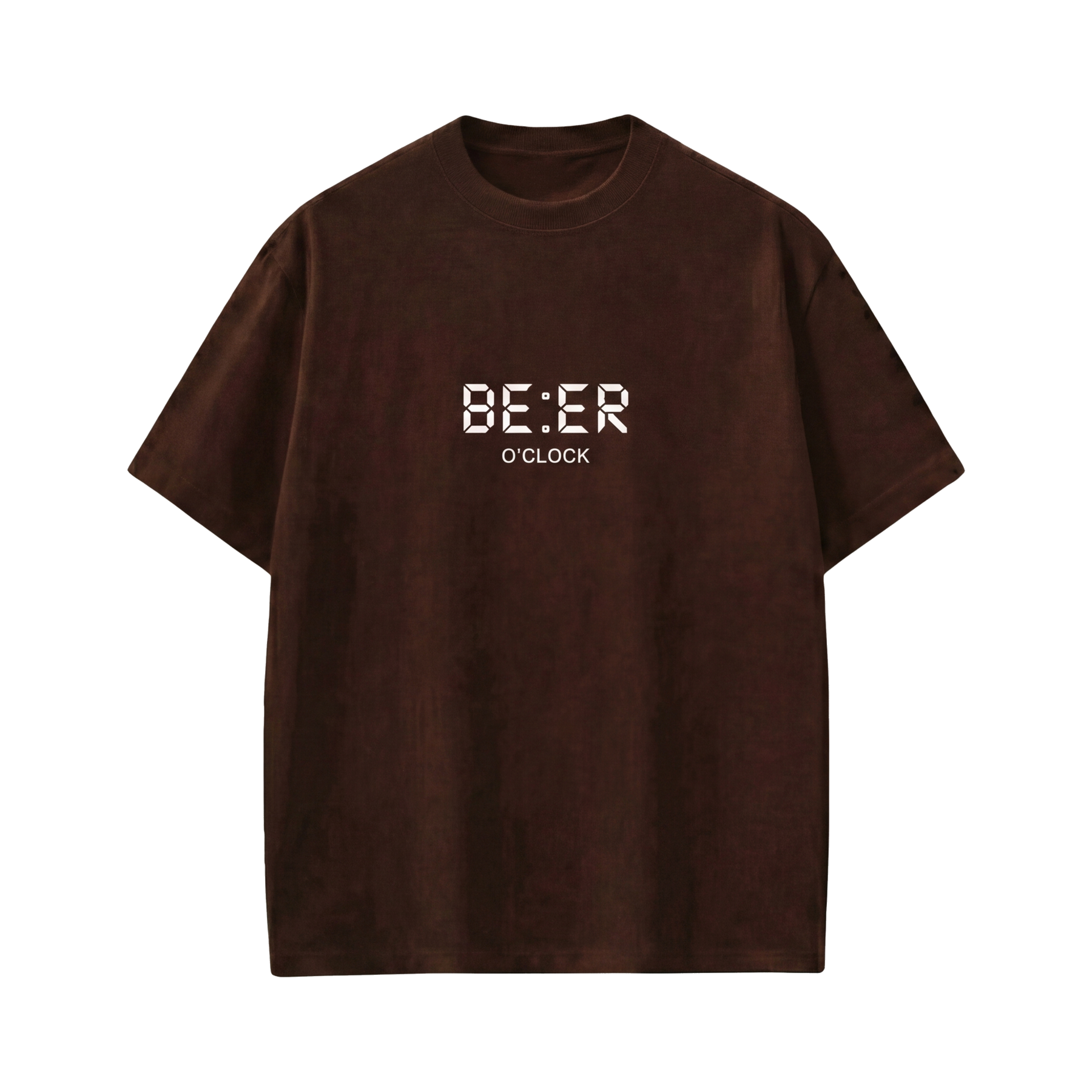 Voyd Dead But Vibing Brown t-shirt