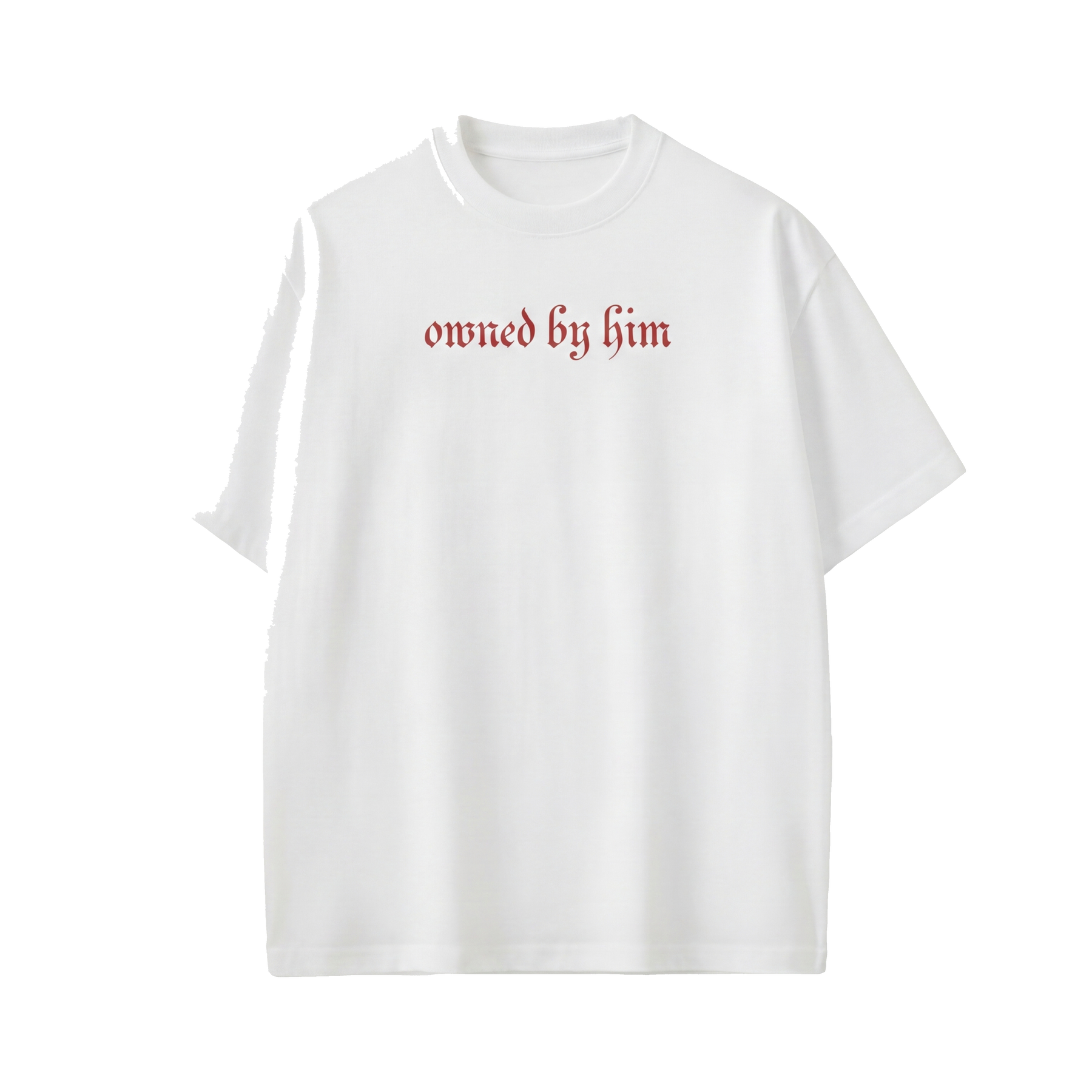 OWNED BY HIM VOYD WHITE T-SHIRT
