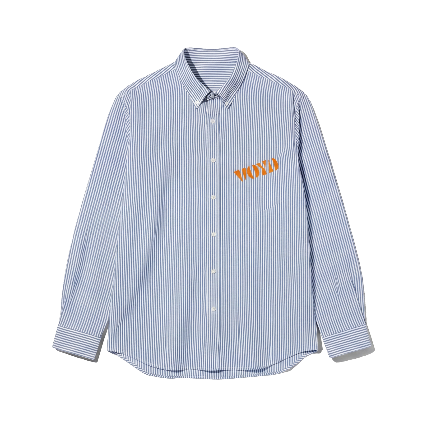 Voyd God's Got This Blue Stripe Shirt