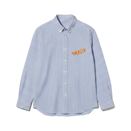 Voyd God's Got This Blue Stripe Shirt