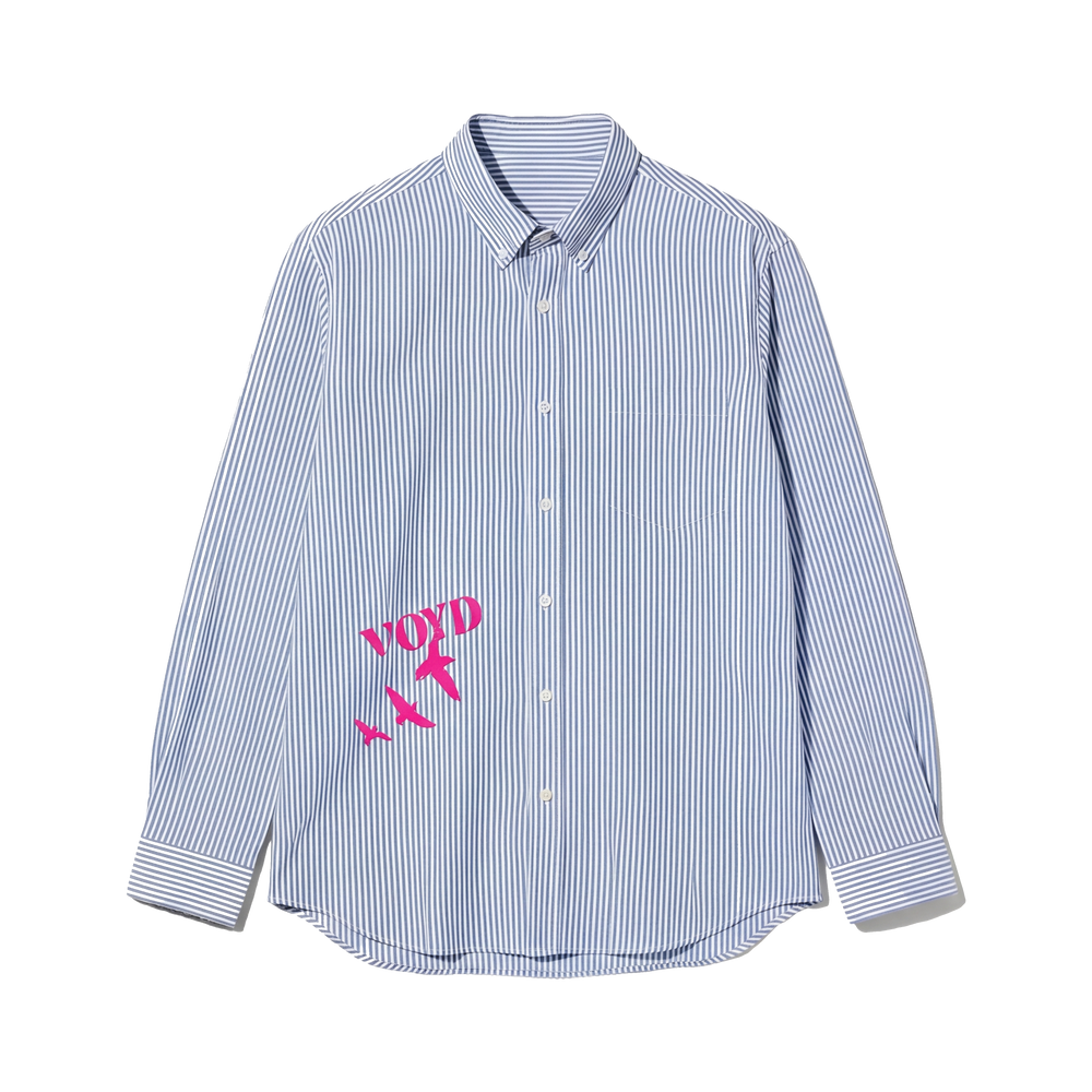 Voyd Holly Spirit Blue Stripe Shirt