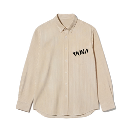 Voyd Be Weird Beige Stripe Shirt