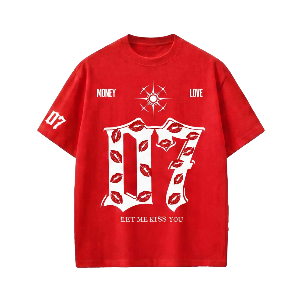 Voyd Lovers in Noir Red T-shirt