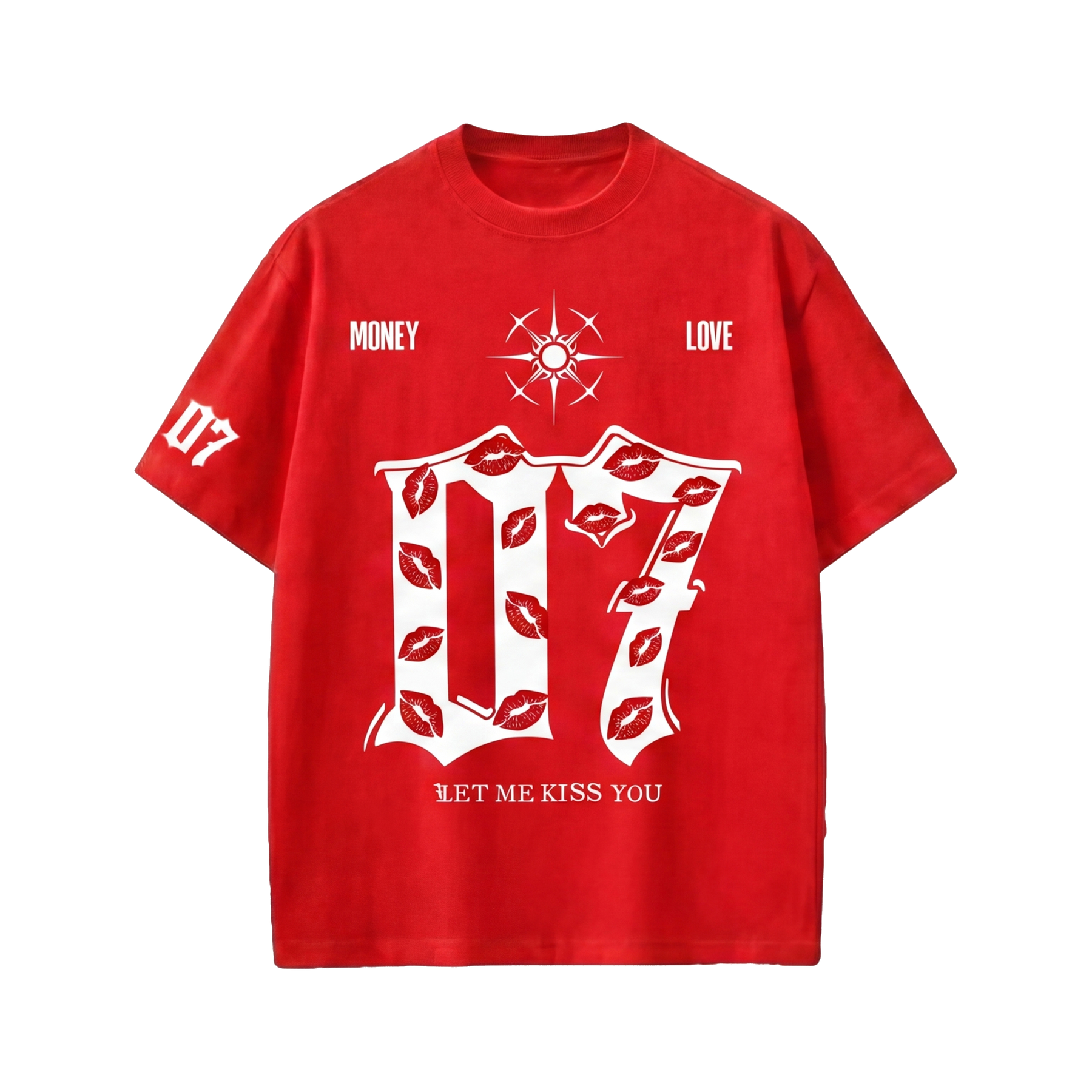 Voyd Lovers in Noir Red T-shirt