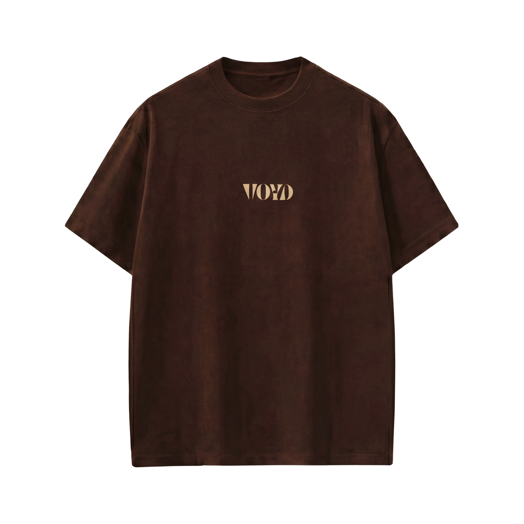 Voyd Social Battery Brown t-shirt