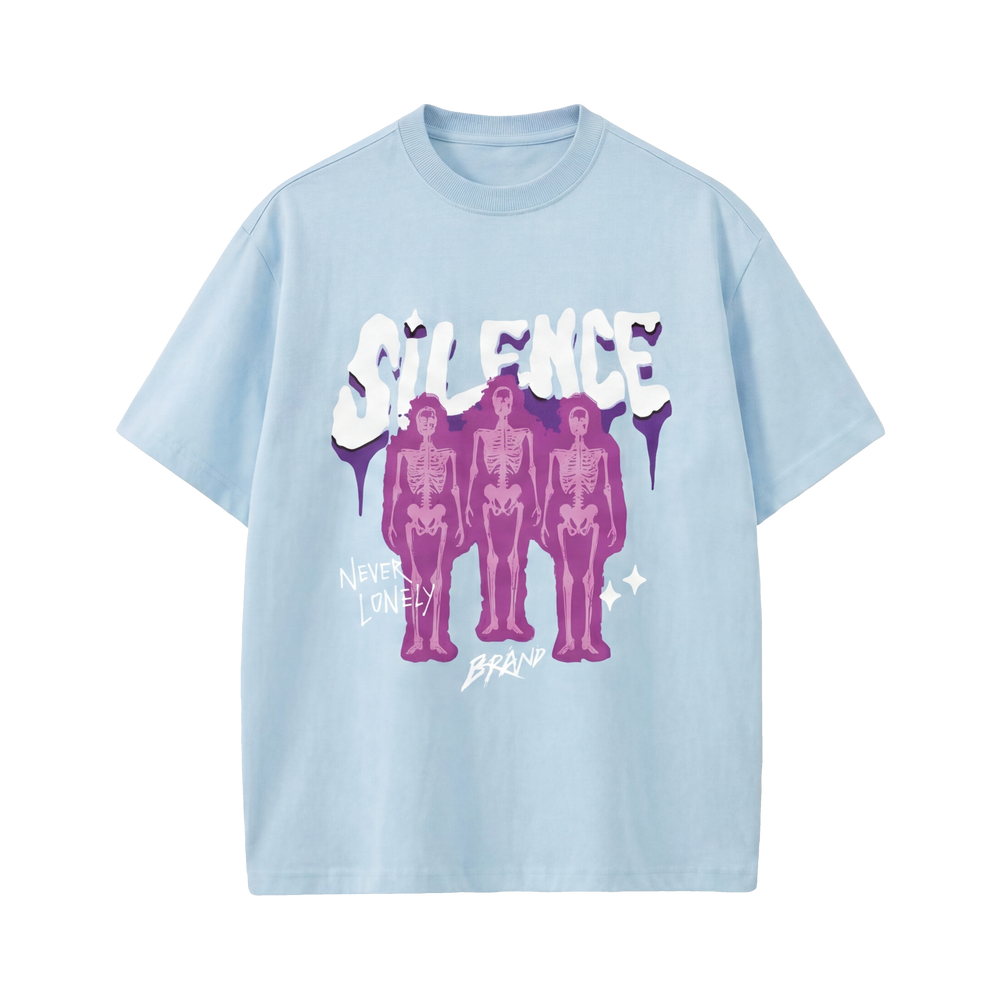 Voyd Cracked Identity Ice Blue T-shirt
