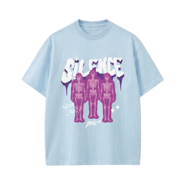 Voyd Cracked Identity Ice Blue T-shirt