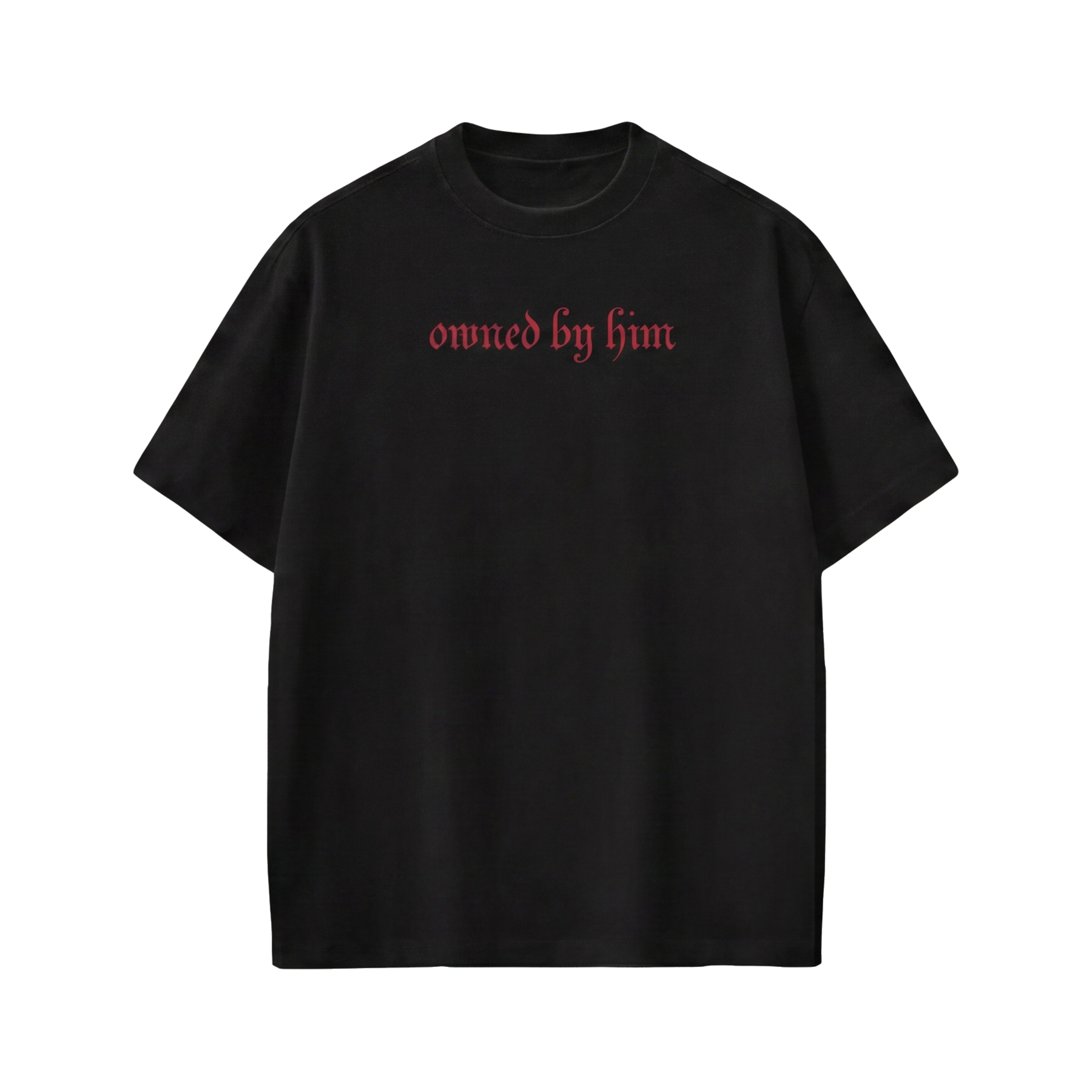 OWNED BY HIM VOYD BLACK T-SHIRT
