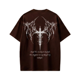Voyd Holy Chaos Brown T-shirt