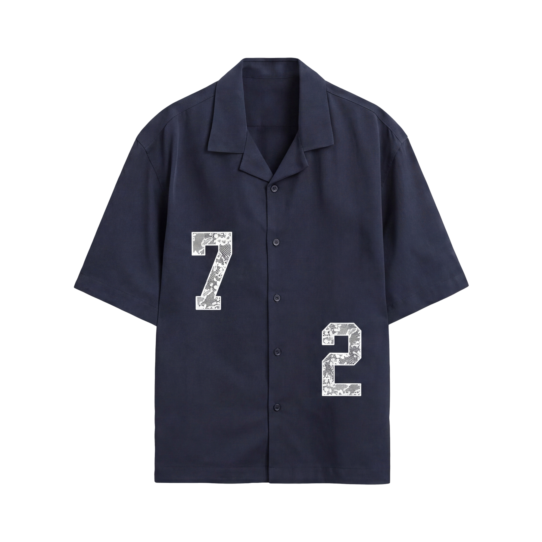 Void Rule 72 Ice Blue Bowling Shirt
