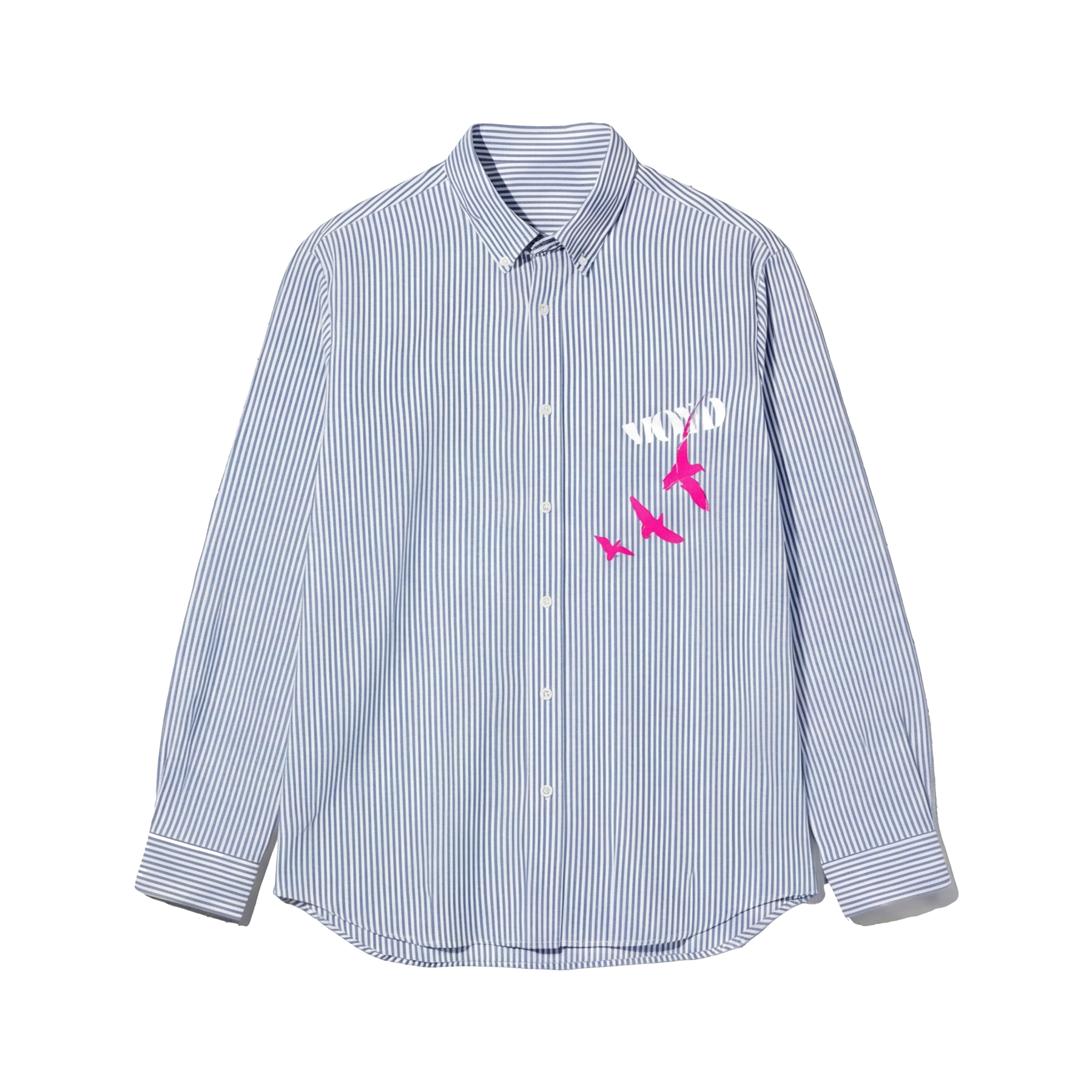 Voyd Hope In Motion Blue Stripe Shirt