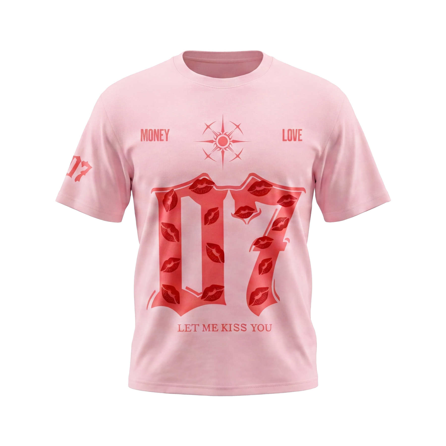 Voyd Lovers in Noir Pink T-shirt