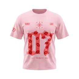 Voyd Lovers in Noir Pink T-shirt