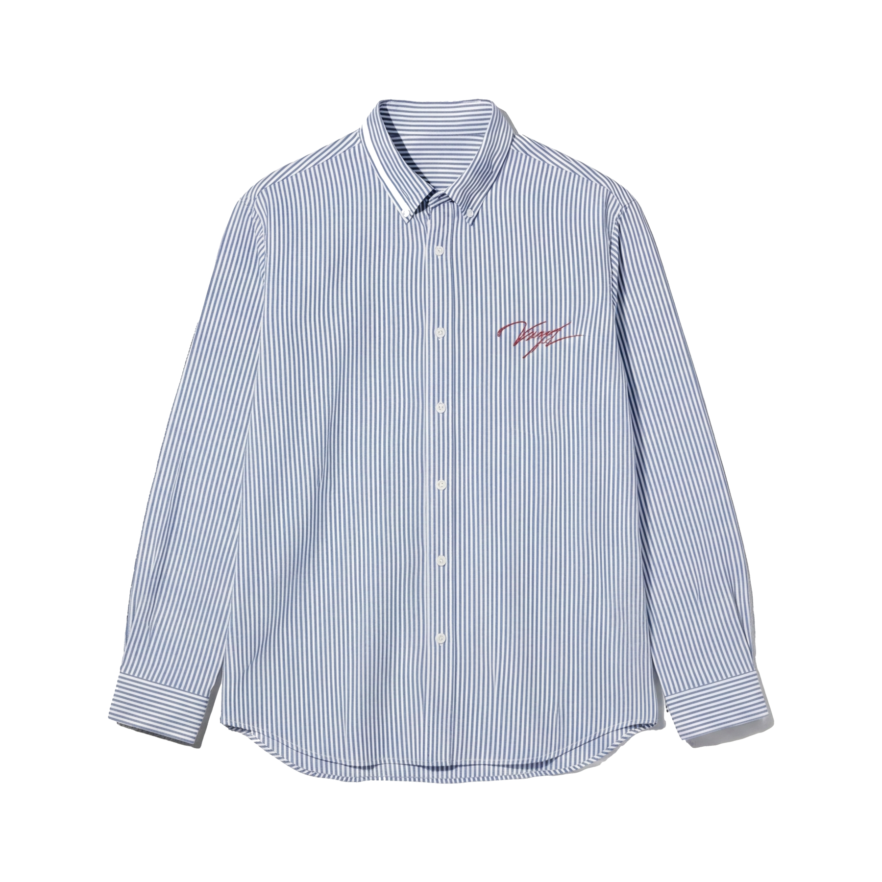 Voyd it's a Beautiful Day Blue Stripe Shirt