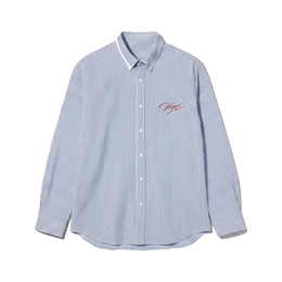 Voyd it's a Beautiful Day Blue Stripe Shirt
