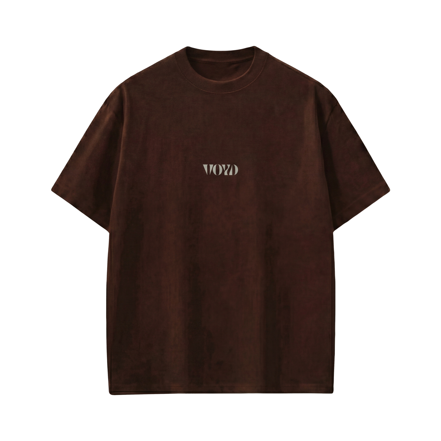 Voyd Skull Syndicate Brown T-shirt