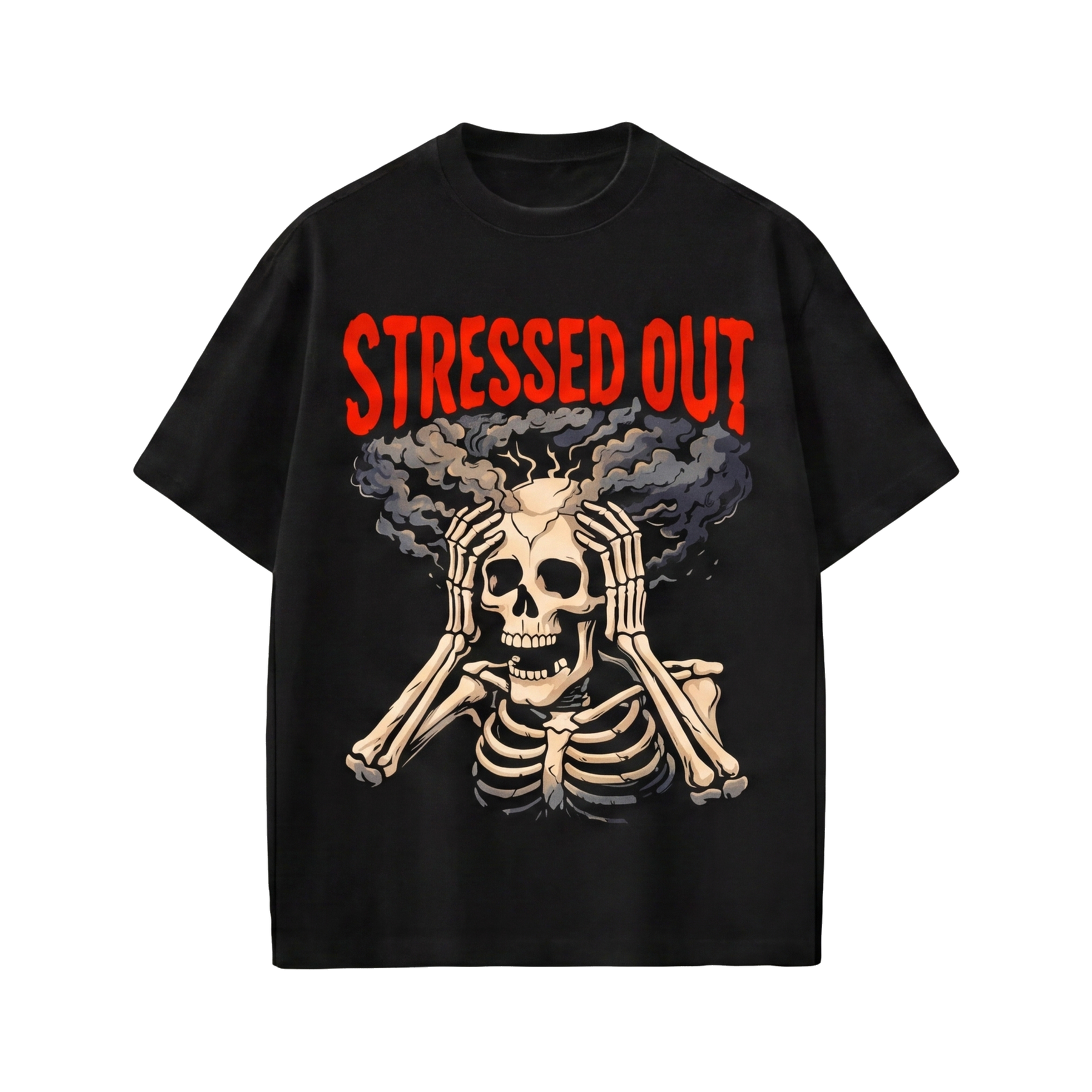 Voyd Stressed Out Black T-shirt