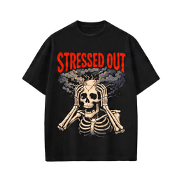 Voyd Stressed Out Black T-shirt