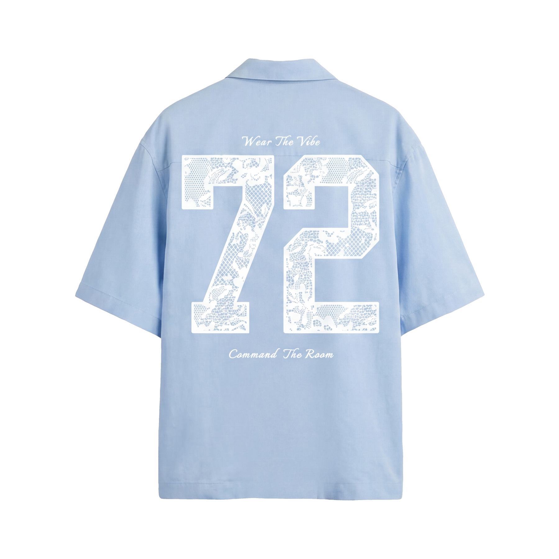 Void Rule 72 Ice Blue Bowling Shirt