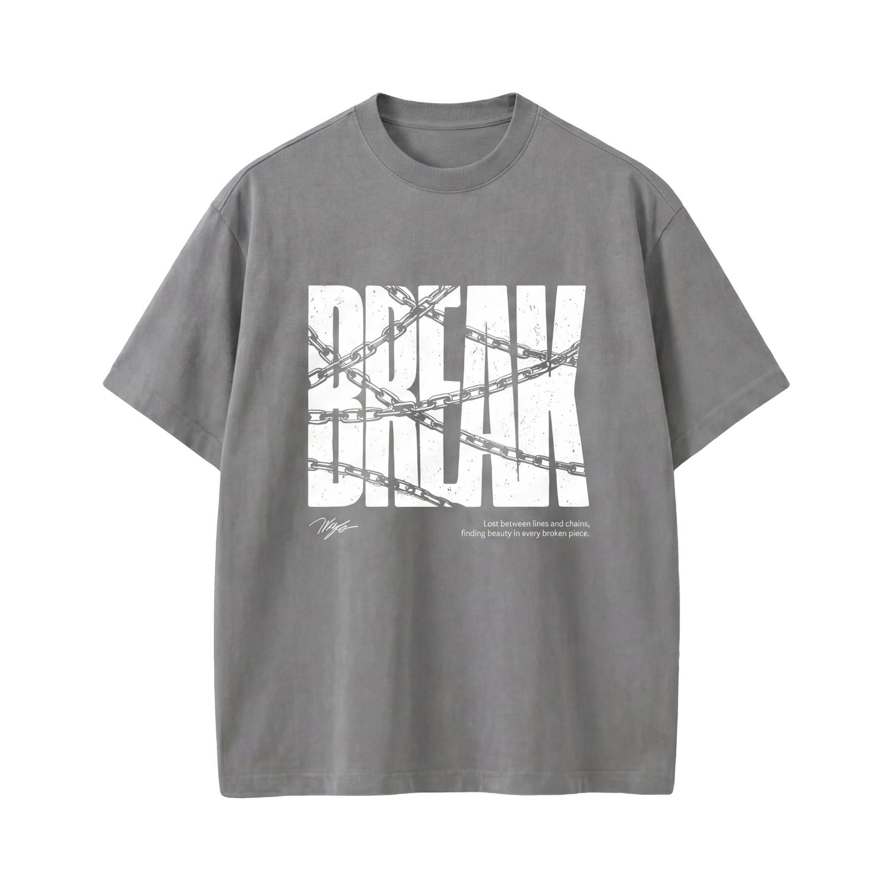 Voyd Soft Break Gray T-shirt
